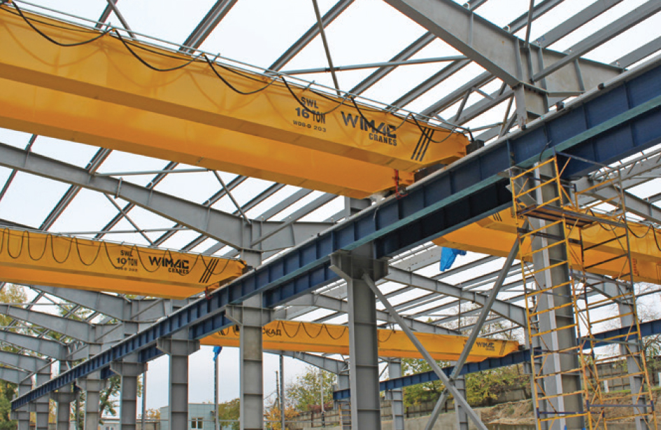 رافعة علوية معلقة بعارضتين