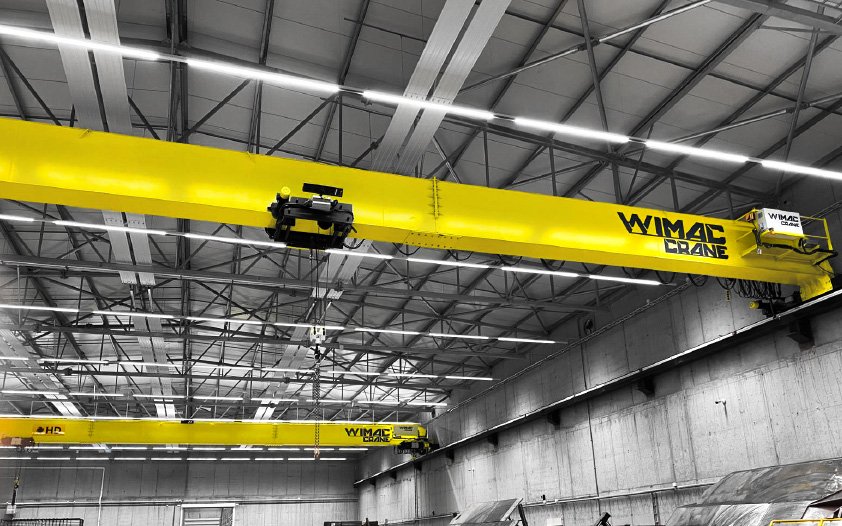 Wimac plant in Konya, Turkey, producing a single girder overhead crane